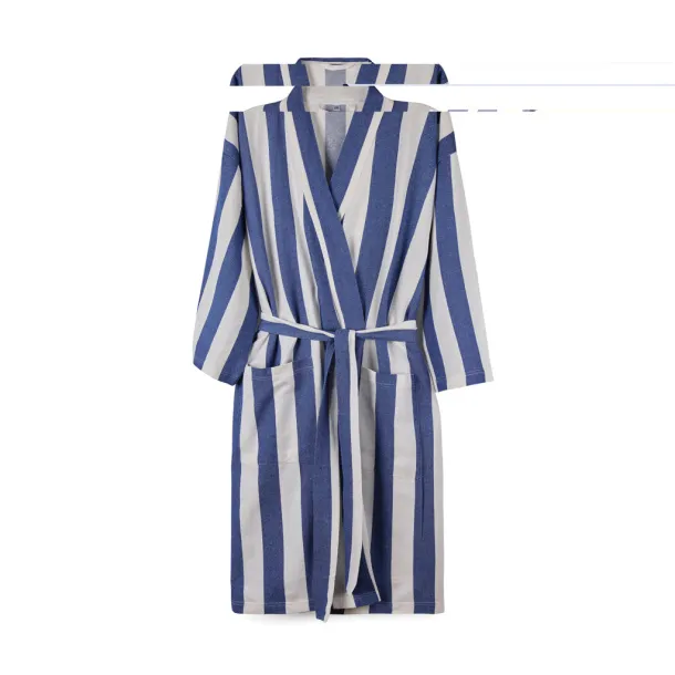 VINGA Ornos GRS hamam ogrtač S/M, 200 g/m² - Vinga blue, white Bijela