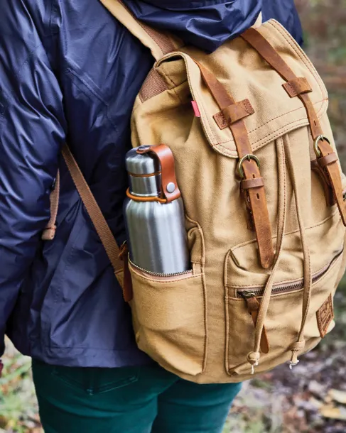 Black+Blum Insulated Water Bottle Small 500ml - Black + Blum orange 