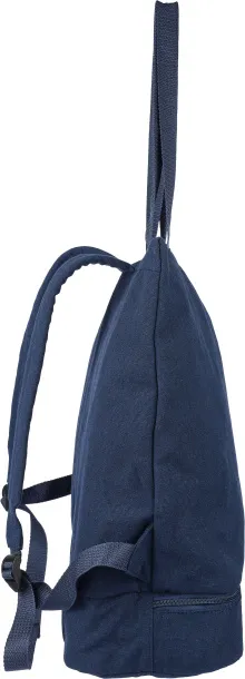 Osric Recycled polycotton (330 gsm) tote backpack