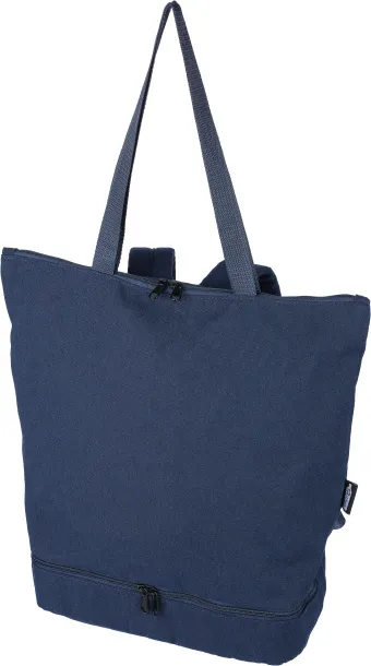 Osric Recycled polycotton (330 gsm) tote backpack