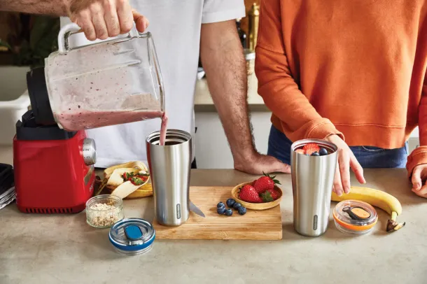 Black+Blum izolirana putna šalica, 600 ml - Black + Blum Narančasta