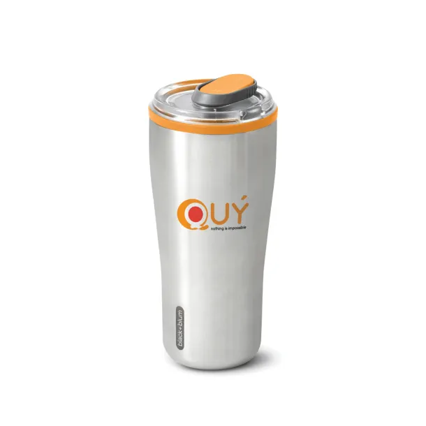 Black+Blum Insulated Travel Tumbler 600ml - Black + Blum Narančasta