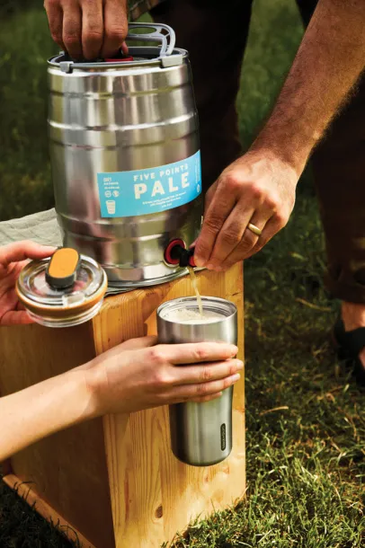 Black+Blum izolirana putna šalica, 600 ml - Black + Blum Narančasta