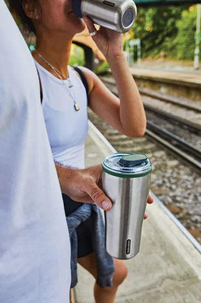 Black+Blum Insulated Travel Tumbler 600ml - Black + Blum olive green 