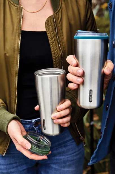 Black+Blum izolirana putna šalica, 600 ml - Black + Blum olive green 