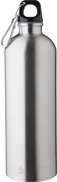 Emeric boca od recikliranog nehrđajućeg čelika s jednom stijenkom, 750 ml silver