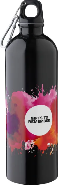 Emeric Recycled stainless steel single walled bottle (750 ml)