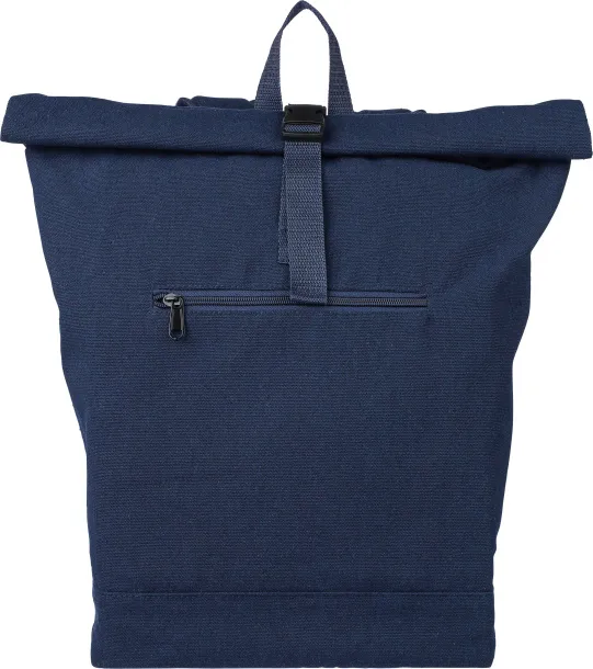 Thaddeus rolltop ruksak za 15" laptop od recikliranog polipamuka, 330 g/m² blue