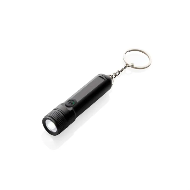 Gear X rechargeable ultra bright keychain torch - GearX Crna