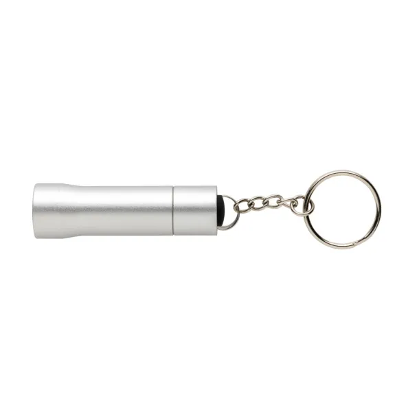 Flash RCS svjetiljka s privjeskom od recikliranog aluminija - XD Collection silver grey 