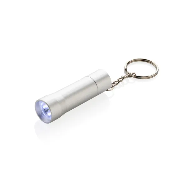 Flash RCS svjetiljka s privjeskom od recikliranog aluminija - XD Collection silver grey 