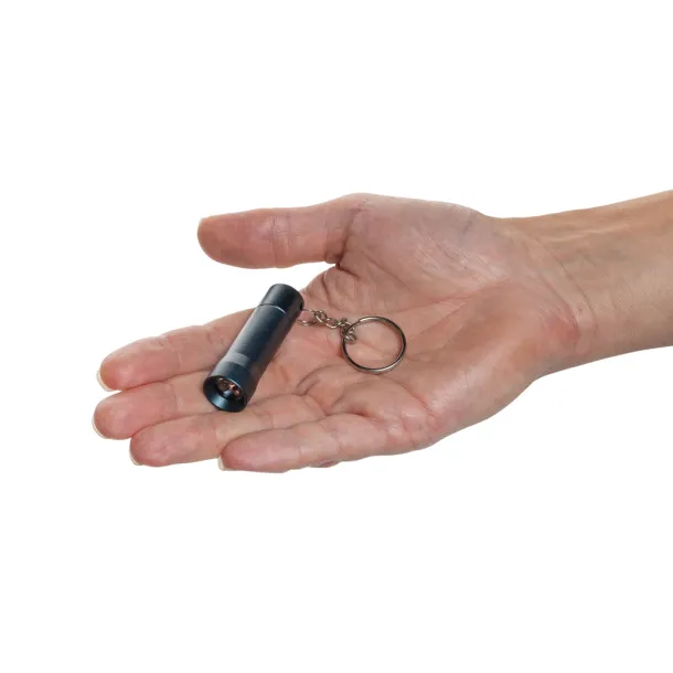 Flash RCS recycled aluminium keychain torch - XD Collection blue 