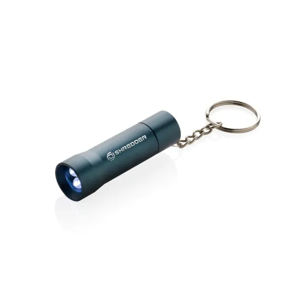 Flash RCS recycled aluminium keychain torch - XD Collection Plava