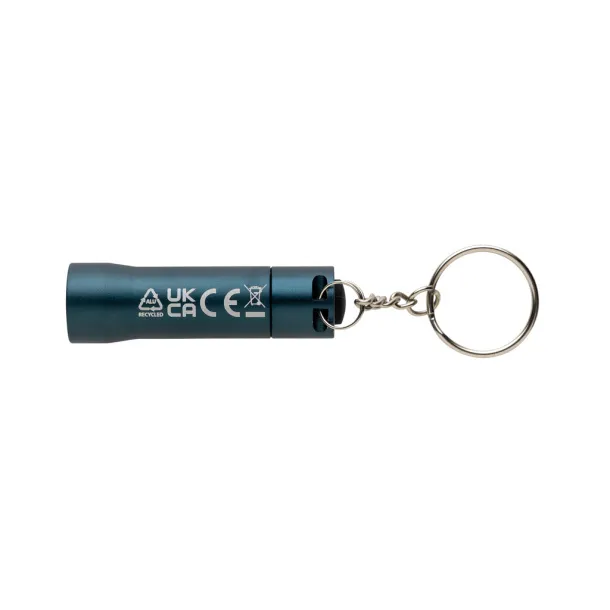 Flash RCS svjetiljka s privjeskom od recikliranog aluminija - XD Collection blue 