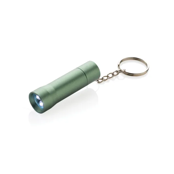 Flash RCS svjetiljka s privjeskom od recikliranog aluminija - XD Collection green 