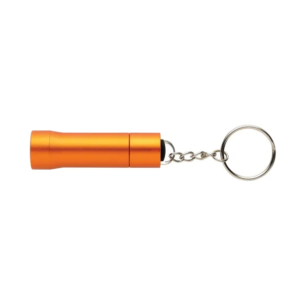 Flash RCS recycled aluminium keychain torch - XD Collection Narančasta