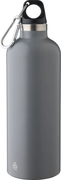  Recycled stainless steel double walled bottle (500 ml)  Siva