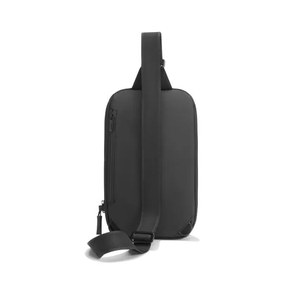 Urban Sling vodootporna proširiva torba preko tijela - XD Design Crna Siva