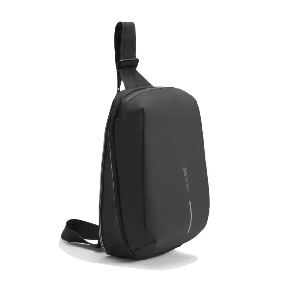 Urban Sling vodootporna proširiva torba preko tijela - XD Design Crna Siva