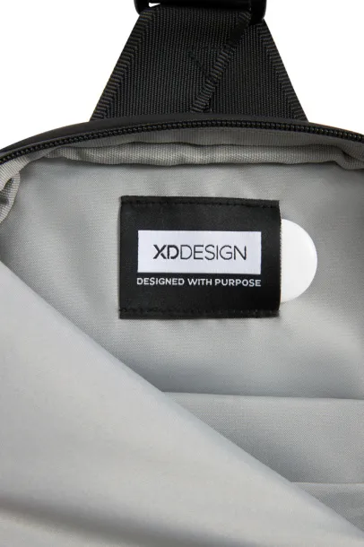 Urban Sling vodootporna proširiva torba preko tijela - XD Design Crna Siva