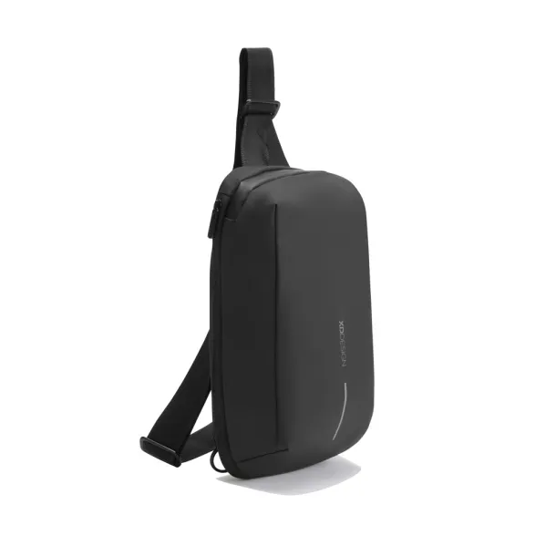 Urban Sling vodootporna proširiva torba preko tijela - XD Design Crna Siva