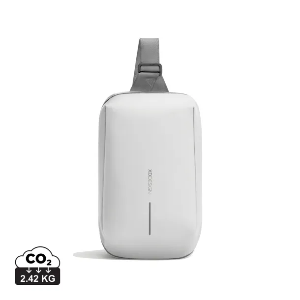 Urban Sling vodootporna proširiva torba preko tijela - XD Design Siva Siva
