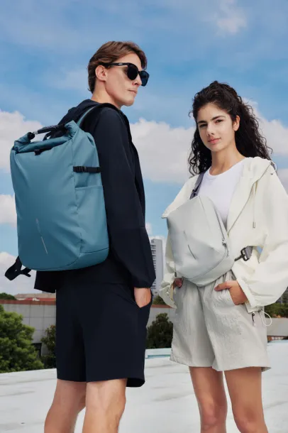 Urban Sling vodootporna proširiva torba preko tijela - XD Design Siva Siva