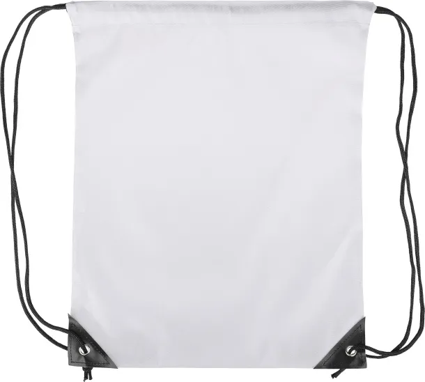 Isolde ruksak s vezicama od 210D poliestera white