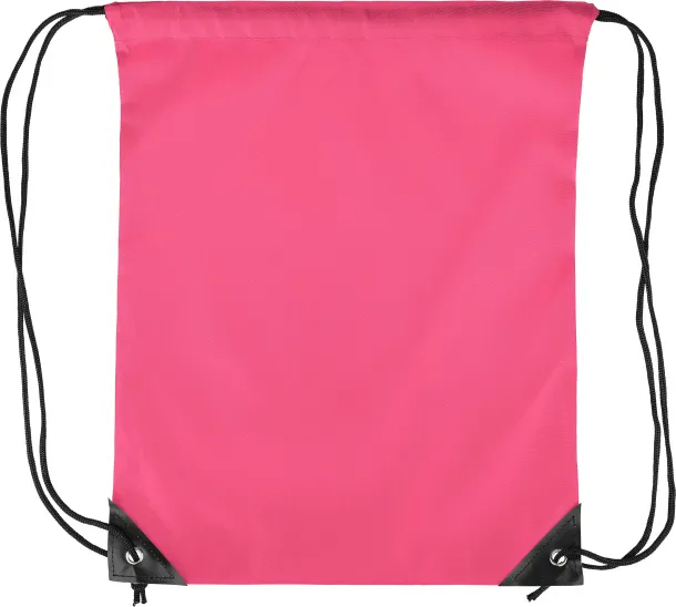 Isolde ruksak s vezicama od 210D poliestera pink