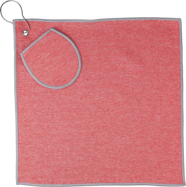 IDRIS rPET golf ručnik red