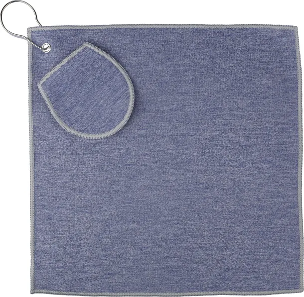 IDRIS rPET golf ručnik cobalt blue