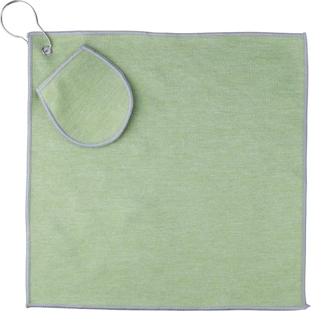 IDRIS rPET golf towel light green
