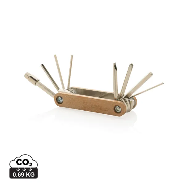  FSC® Wooden hex tool - XD Collection Brown 