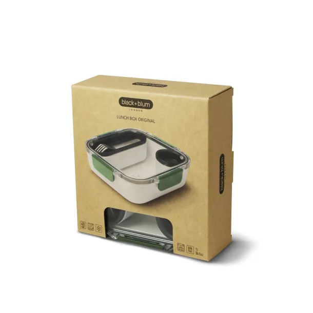 Black+Blum originalna kutija za hranu, 1 L - Black + Blum olive green