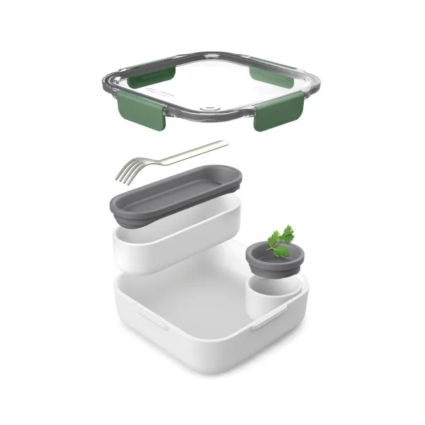 Black+Blum originalna kutija za hranu, 1 L - Black + Blum olive green