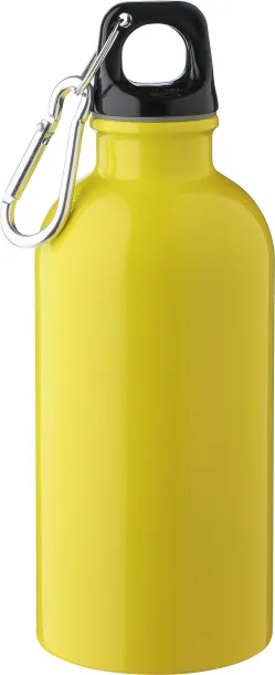 Sable jednoslojna boca od recikliranog nehrđajućeg čelika, 400 ml yellow