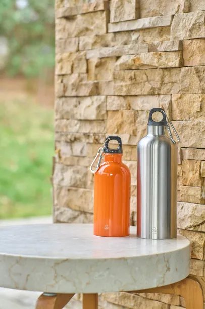Sable Recycled stainless steel single walled bottle (400 ml) 