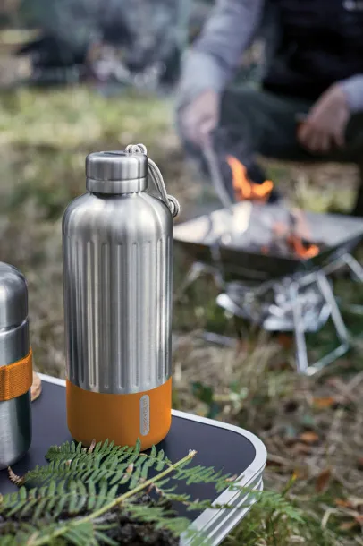Black+Blum Explorer Insulated Bottle Large 850ml - Black + Blum orange 