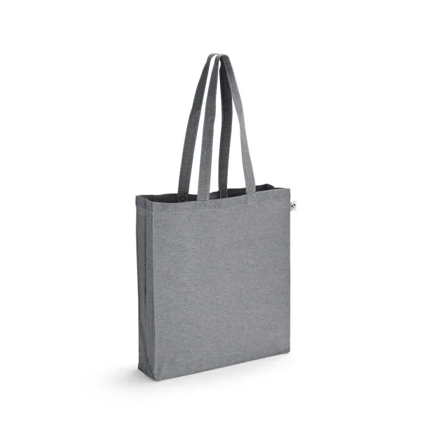 MARACAY Recycled cotton bag, 140 g/m² Dark grey