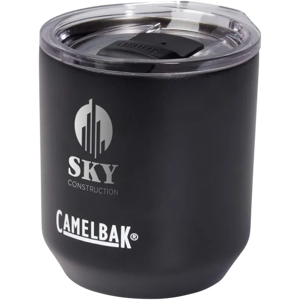CamelBak® Horizon Rocks vakuumski izolirana šalica, 300 ml - CamelBak® Solid black