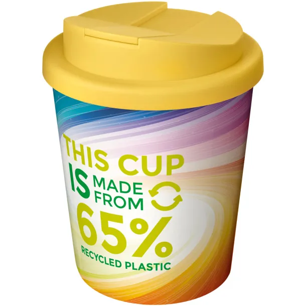 Brite-Americano Espresso Eco izolirana čaša otporna na prolijevanje, 250 ml Žuta