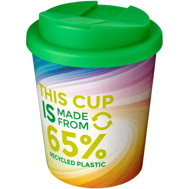 Brite-Americano Espresso Eco 250 ml spill-proof insulated tumbler Green
