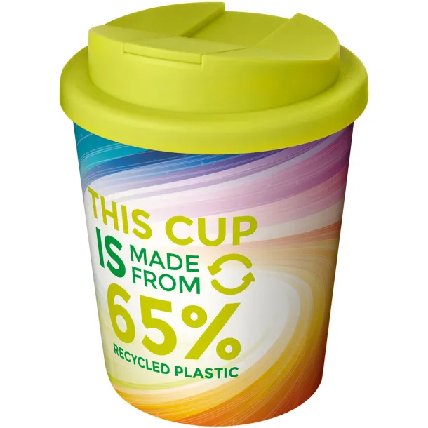 Brite-Americano Espresso Eco 250 ml spill-proof insulated tumbler Lime
