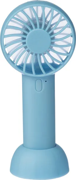 Oren ABS electric hand fan light blue
