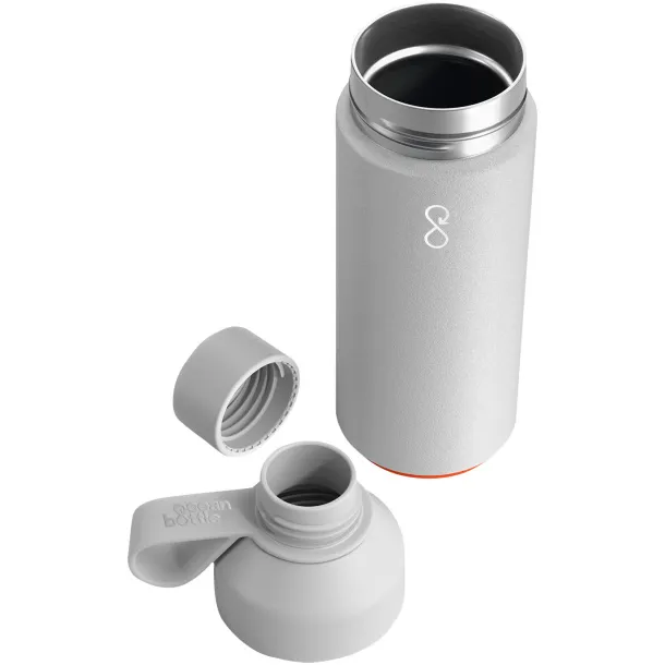 Ocean Bottle vakuumski izolirana boca za vodu, 500 ml - Ocean Bottle Rock Grey