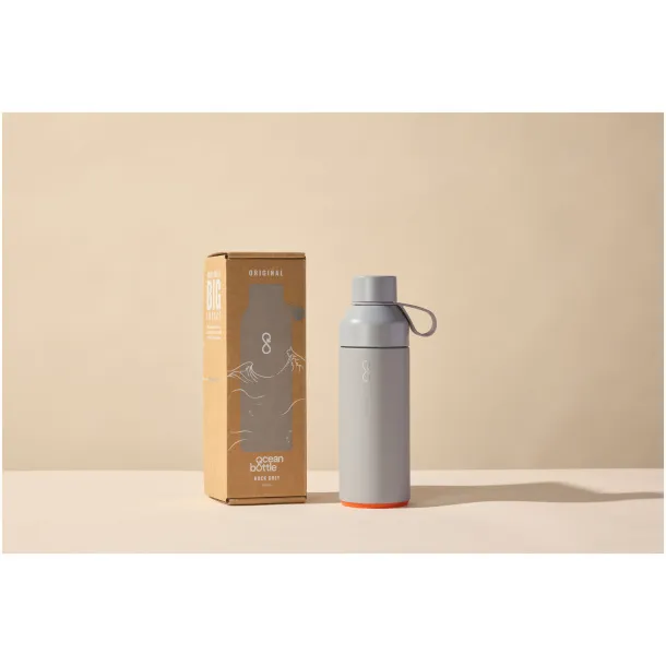 Ocean Bottle vakuumski izolirana boca za vodu, 500 ml - Ocean Bottle Rock Grey