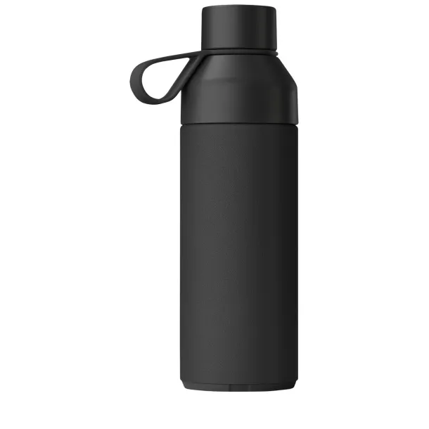 Ocean Bottle vakuumski izolirana boca za vodu, 500 ml - Ocean Bottle Solid black