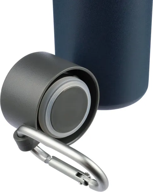 Cassian Recycled stainless steel double-walled drinking bottle (600 ml) 