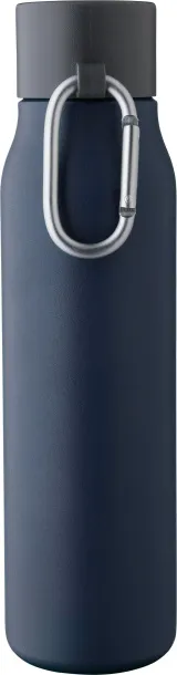 Cassian Recycled stainless steel double-walled drinking bottle (600 ml) 
