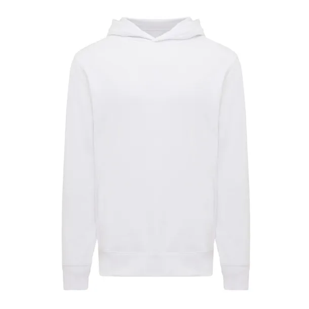 Iqoniq Yengo recycled cotton hoodie with sidepockets - iqoniq recycled white 